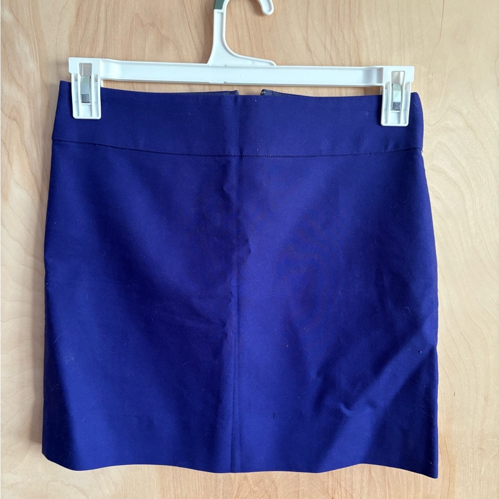 J. Crew Royal Blue Mini Skirt